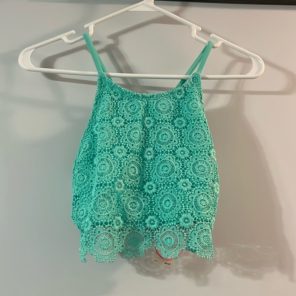 Justice bikini top and bottoms
